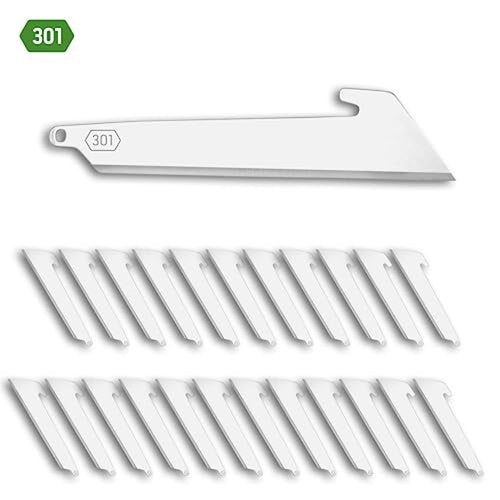 OUTDOOR EDGE RazorSafe 3" Utility | 24 Value Pack of Stainless EDC Utility Blades | Compatible with Outdoor Edge 3" Razor Blade Knives | Perfect for Work & Everyday Carry