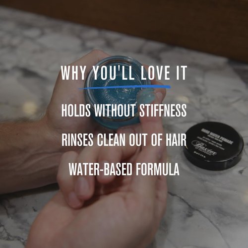 Baxter of California Hair Pomade - Hard Water Formula for Men | Firm Hold & Shine Finish