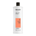 Nioxin System 4 Thickening Shampoo - Nourish Colored, Dry & Damaged Hair | Boost Density with Niacinamide & Biotin