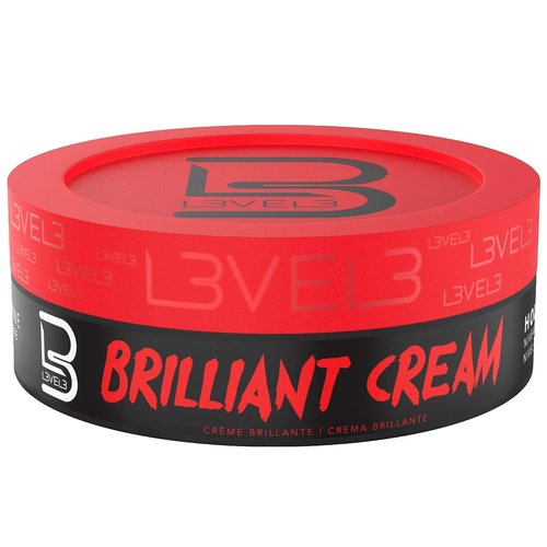 L3 Level 3 Brilliant Cream - Improves Texture and Shine - Delivers a Natural Look and Hydrates Hair (4 Pack)