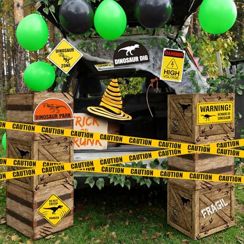 Dinosaur Birthday Party Decorations Set - Jungle Theme Party Boxes & Accessories