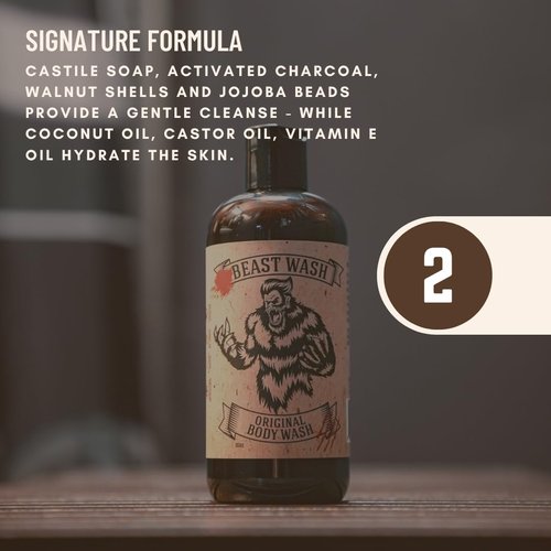 Johnny Slicks Shampoo - Hydrating & Volumizing Formula with Organic Oils - 8 oz | Rugged Scent