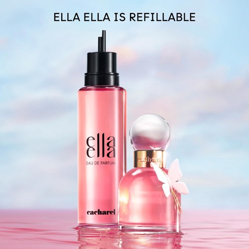 Cacharel Ella Ella Vanilla Perfume for Women - Floral Chypre with Coconut & Bourbon Vanilla - Long Lasting Fragrance