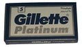 100 GILLÈTTE Platinum Double Edge Razor Blades Made in Russia