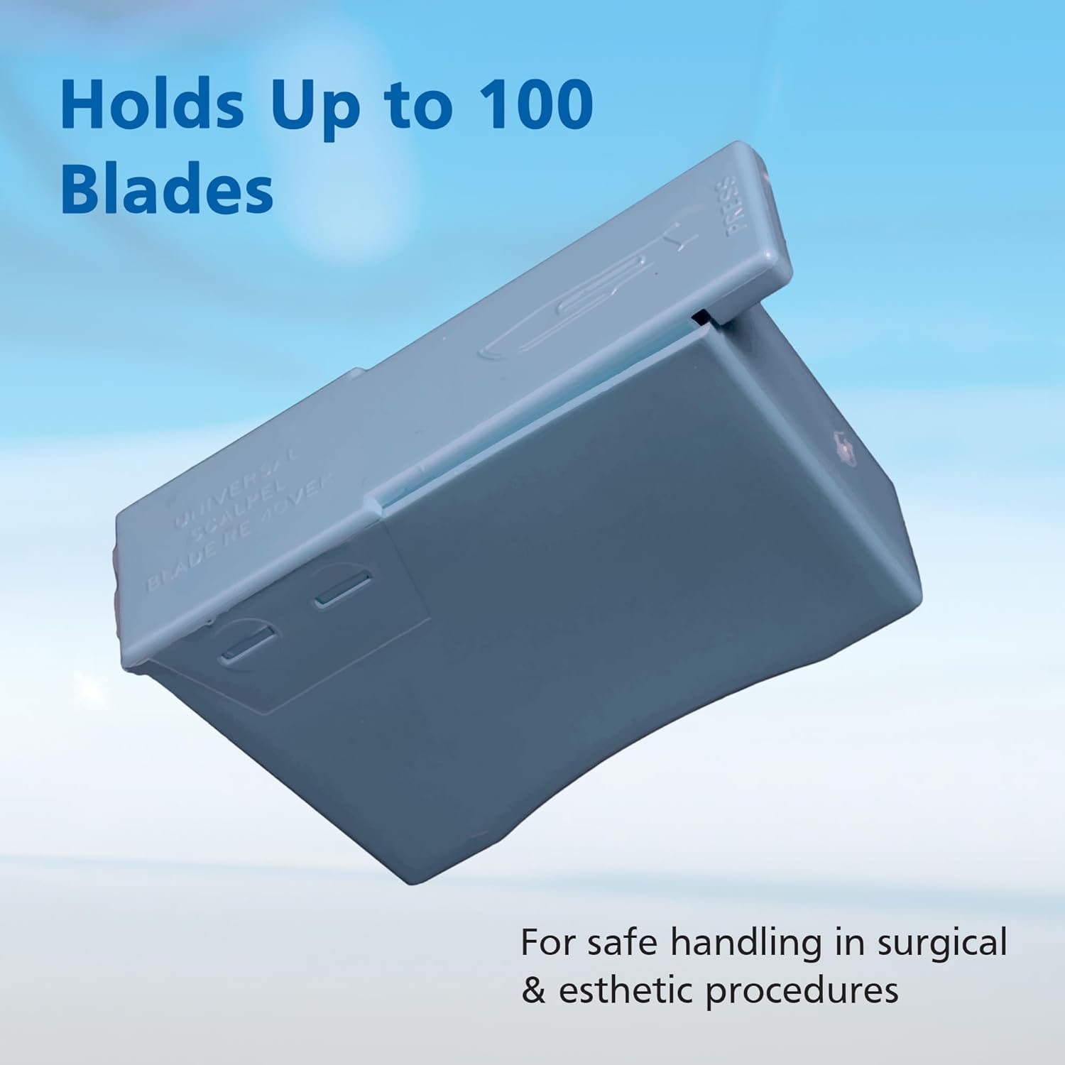 Swann Morton Surgical Blade Remover Unit - Efficient Scalpel Blade Disposal Tool, Holds Up to 100 Blades