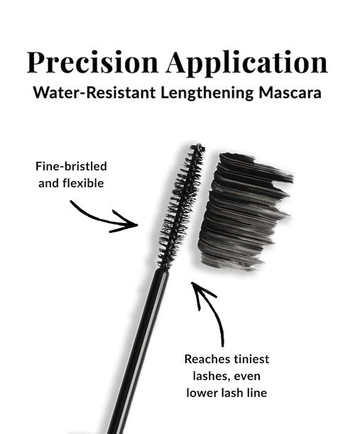 DHC Mascara - Perfect Pro Double Protection | Water-Resistant Lengthening Formula, Black