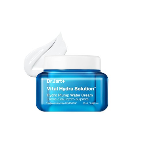 Dr.Jart+ Vital Hydra Solution Water Cream - Hydrating Korean Face Moisturizer with Hyaluronic Acid | 1.69 Fl Oz for Glass Skin