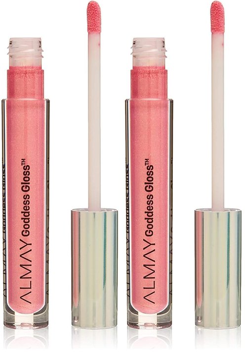Almay Lip Gloss - Non-Sticky Holographic Glitter Finish | Hypoallergenic, 200 Angelic, 0.9 Oz