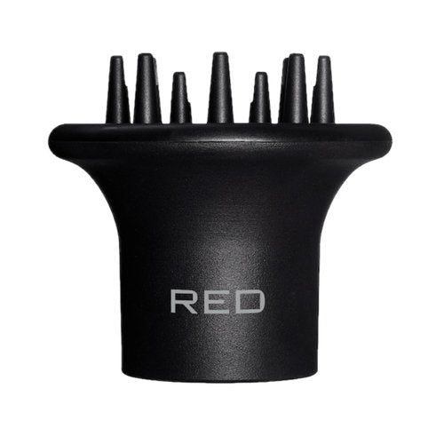 Red by Kiss Hair Dryer Diffuser - Heavy Duty Rubber Grip for Volume & Fast Drying | Compact Design