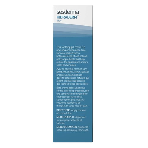 Sesderma HIDRADERM TRX Gel Cream - All-Day Hydrating Moisturizer for Depigmenting Skin, 1.7 Fl. Oz