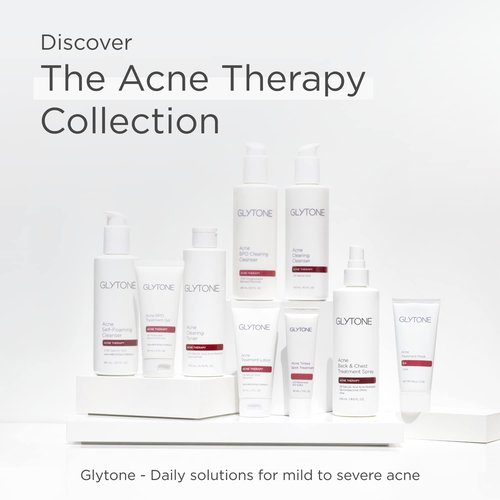 Glytone Acne Clearing Cleanser - 2% Salicylic Acid Face Wash for Oily Skin - 6.7 fl oz