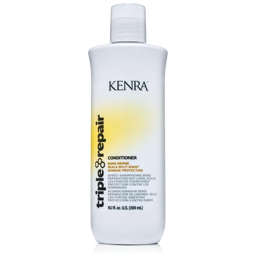 Kenra Triple Repair Conditioner - Strengthens & Repairs Damaged Hair | Targets Split Ends | Sulfate-Free