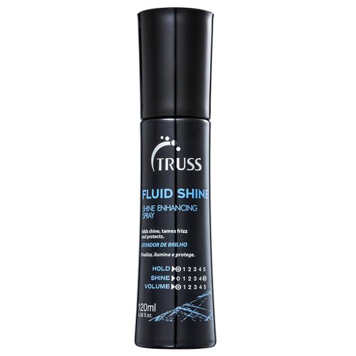 Truss Fluid Shine Spray - Hair Shine Spray Brightens Hair, Increases Hydration, Prevents Split Ends - Frizz Control Formula For Anti-frizz And Anti Humidity - Leaving Hair Shiny And Soft