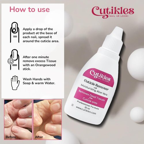 Regine Switzerland Cuticle Remover Gel - Quick-Action, No-Spill Formula with Aloe Vera | 1 Fl Oz