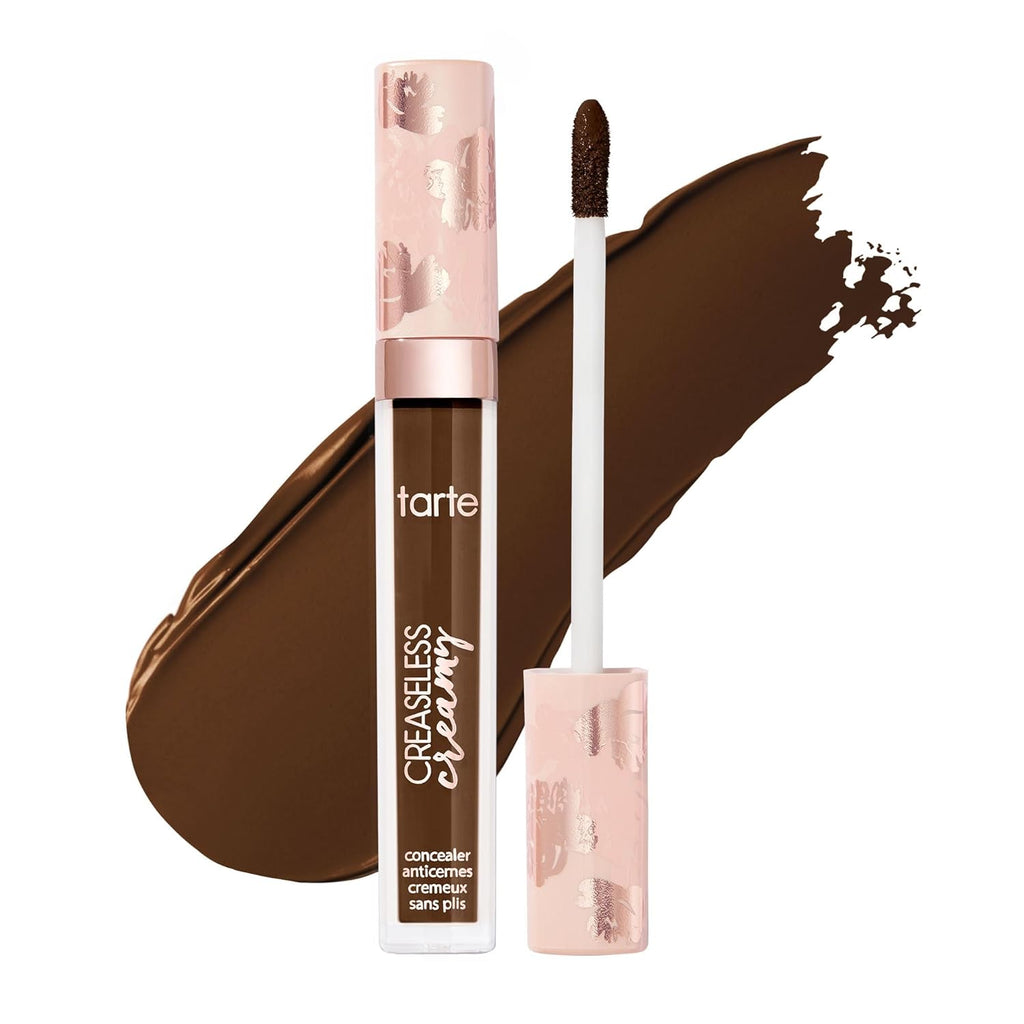 Tarte Creaseless Creamy Full-Coverage Concealer - Waterproof Longwear with Vitamin E & Niacinamide | Hydrating & Blurring for Dark Circles & Blemishes
