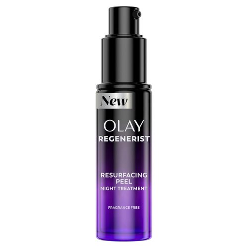 Olay Regenerist Overnight Face Peel - Anti-Aging Chemical Peel Mask with Hexa-Repair Peptide & Lactic Acid, 1.0oz