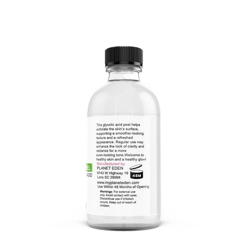Glycolic Acid Peel 40% - Deep Skin Resurfacing AHA Exfoliant for Smooth Texture & Radiant Glow