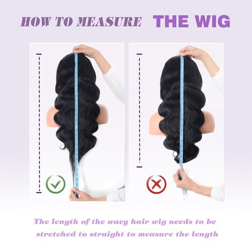 Prisyfab Body Wave Headband Wig Headband Wigs for Black Women Human Hair Glueless Wear and Go Glueless 100% Brazilian Virgin Human Hair Headband Wig 150% Density (16inch)