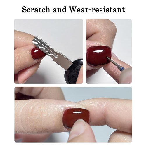 KODI JYJ OXXI Professional 1X15ml No Wipe Top Coat Gel Nail Polish Tpo Hema Free,Diamond-Like High Gloss Top uv Gel,Long Lasting Scratch and Wear Resistant for Manicure