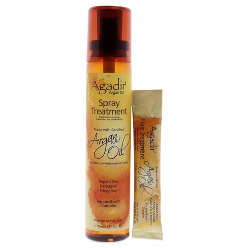 AGADIR Argan Oil Spray Treatment - Nourishing Hair Care | 5.1 Fl Oz (Single Bottle)