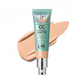 IT Cosmetics CC+ Cream - Natural Matte SPF 40 Foundation | Full Coverage, Shine Control, Pore Refining - 1.08 fl oz