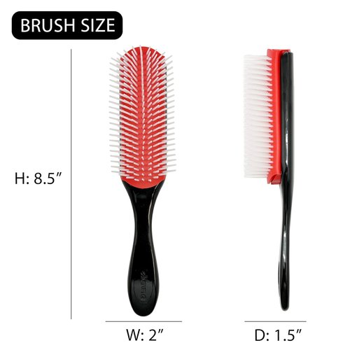 Donna Styling Brush - Large Blow-Dry Brush for Curly & Straight Hair | Detangler & Wet Brush for Women