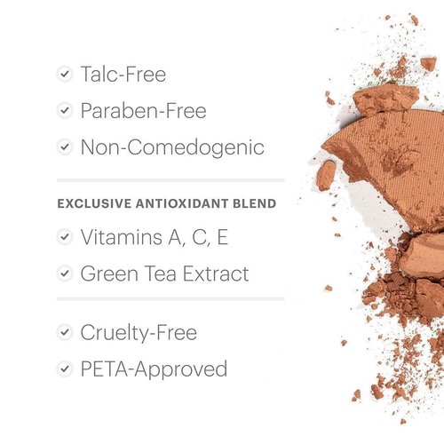 Glo Skin Beauty Pressed Powder Foundation - Buildable Sheer to Full Coverage, Natural Fair Shade