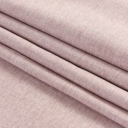 Pink Cotton Table Runner 13x72 Inches Farmhouse Scallop Style - Winotic