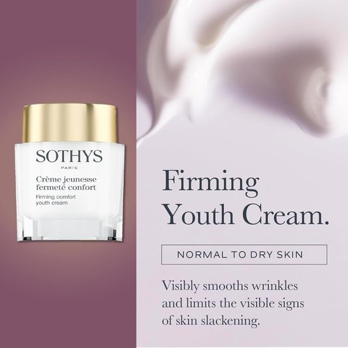 SOTHYS Firming Youth Cream - Anti-Aging Face Cream for Wrinkles | Ideal for Normal to Dry Skin