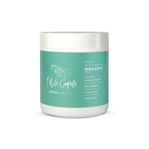 I Belli Capelli Venice Botox Hair Treatment - Reduce Frizz, Smoothness, Rejuvenates Dry and Damaged Hair, Deep Hydration, Volume Control,-Formaldehyde-Free, Organic Hair Botox (17.6 oz/500 ml)