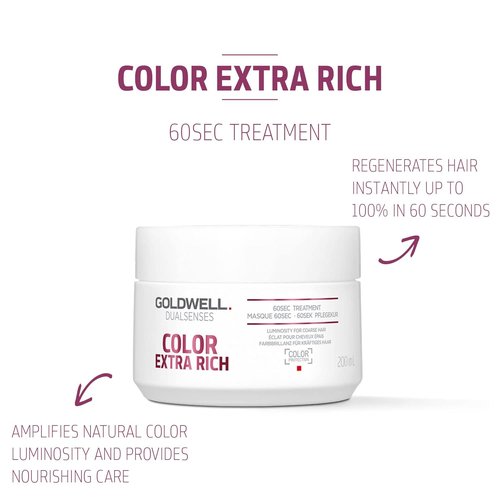 Goldwell Dualsenses Color Conditioner - Extra Rich Brilliance for Vibrant Hair | 33.8 Fl Oz