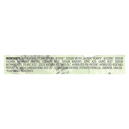 Love Beauty and Planet Plant-Based Body Wash Refresh and Rejuvenate Skin Kiwi and Peptides Made with Plant-Based Cleansers and Skin Care Ingredients, 100% Biodegradable 20 fl oz
