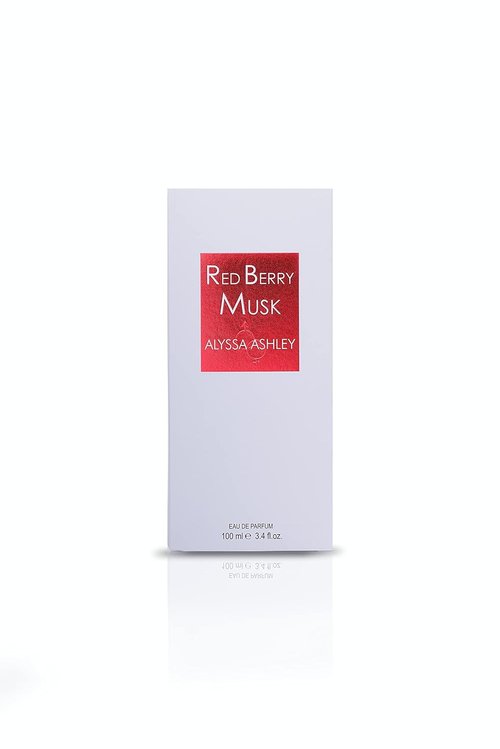Alyssa Ashley Red Berry Musk - Floral Musk Perfume & Cologne for Men and Women - 3.4 oz
