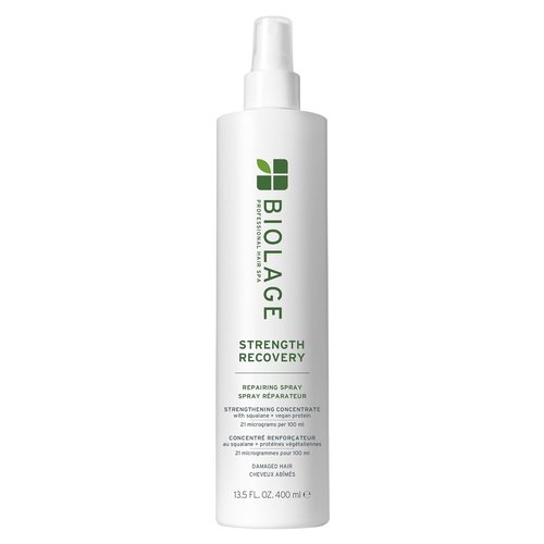 Biolage Strength Recovery Spray - Leave-In Treatment for Damaged Hair, Heat Protectant & Detangler