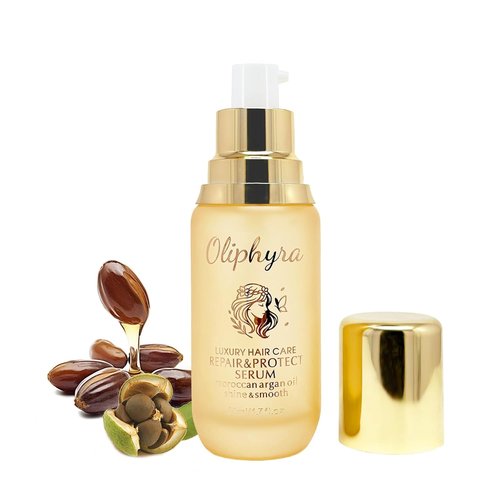Skiennix Hair Oil - Weightless Serum for Damage Repair & Frizz Control | Paraben-Free, 1.7 Fl Oz