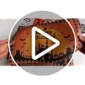 Happy Halloween Paper Placemats & Coasters Set - Ghost Bat Pumpkin Disposable Table Decor