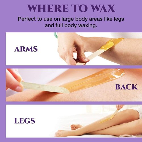 Satin Smooth Hair Waxing Large Applicators, 500 count