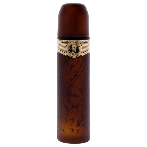 Cuba Gold Eau De Toilette Spray for Men - Special Edition | 3.4 Ounce Fragrance