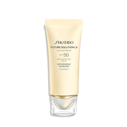 Shiseido Future Solution LX SPF 50 - Anti-Aging Hydrating Sunscreen Cream - Dewy Finish - 50 mL
