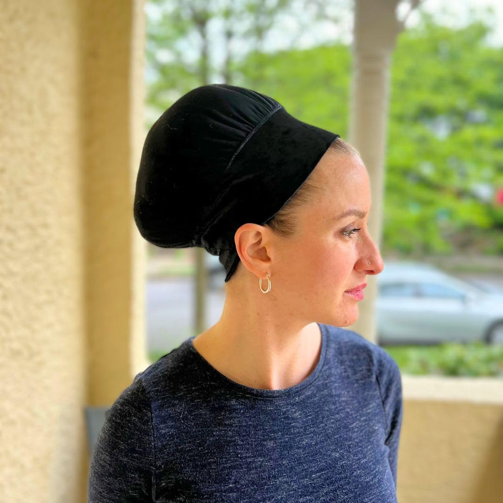 Wrapunzel Headwrap No Slip Volumizer, hair covering under scarves headscarf wrap chemo cap headwear turban hijab Made in USA