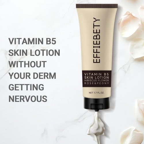 Regine Switzerland Vitamin B5 Skin Lotion - Gentle Moisturizing Formula with Hibiscus, Rose & Peony | Travel-Size 1.7 fl oz (6 Pack)