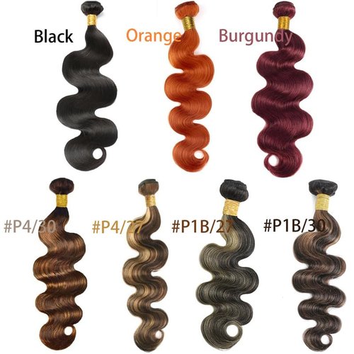 Burgundy Bundles Human Hair 99J Body Wave Bundles 10 12 14 inch Brazilian Hair 3 Bundle Wine Red Virgin Hair Weave 300g/pack