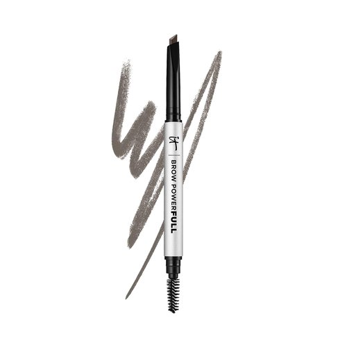 IT Cosmetics Brow Power Eyebrow Pencil - Long-Lasting, Universal Shades, Nourishing Biotin, Easy Application