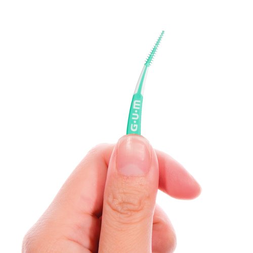 GUM Soft-Picks Advanced, Easy to Use Dental Picks for Teeth Cleaning and Gum Health, Disposable Interdental Brushes with Convenient Carry Case, Dentist Recommended Dental Picks, 60 Count (Pack of 3)