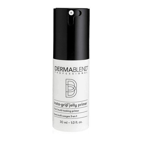 Dermablend Insta-Grip Jelly Primer - Silicone-Free Face Primer for Dry Skin | Pore Minimizing, 1.0 Fl Oz