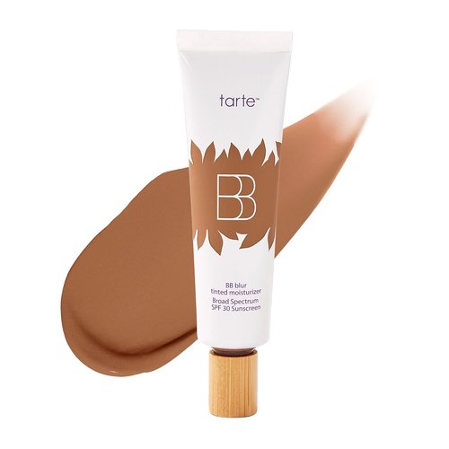 Tarte BB Blur Tinted Moisturizer - Broad Spectrum SPF 30, Medium Coverage, Vegan & Cruelty-Free | Full Size, Deep Sand
