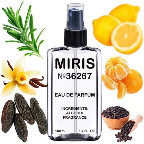 MIRIS Eau de Parfum for Men - Long-Lasting Eros Flam Inspired Fragrance | 3.4 Fl Oz / 100 ml