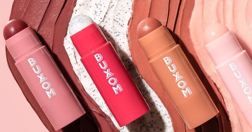 BUXOM Power-Full Plumping Lip Balm - Tinted Hydrating Lip Moisturizer with Peptides | Cruelty-Free