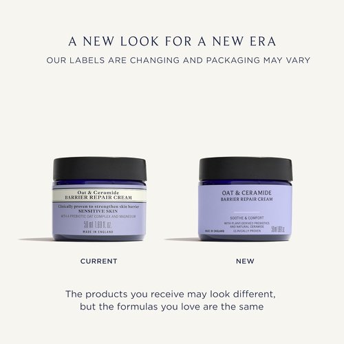 Neal's Yard Remedies Oat & Ceramide Barrier Repair Cream - Vegan & Cruelty-Free | 1.69 fl. oz.