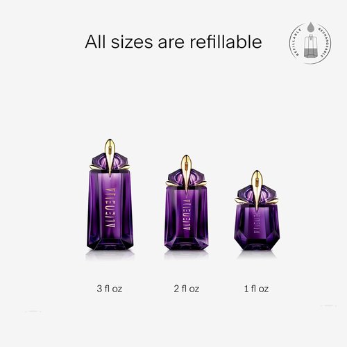 MUGLER Alien Eau de Parfum - Women's Floral & Woody Perfume - Jasmine, Wood, Amber - Long-Lasting Fragrance